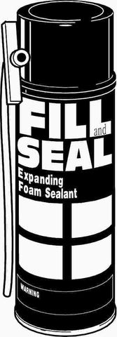 Fill And Seal Expanding Foam Sealant, 12 Oz.