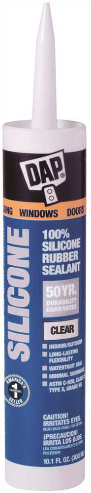 Dap&reg; Window And Door Clear Silicone