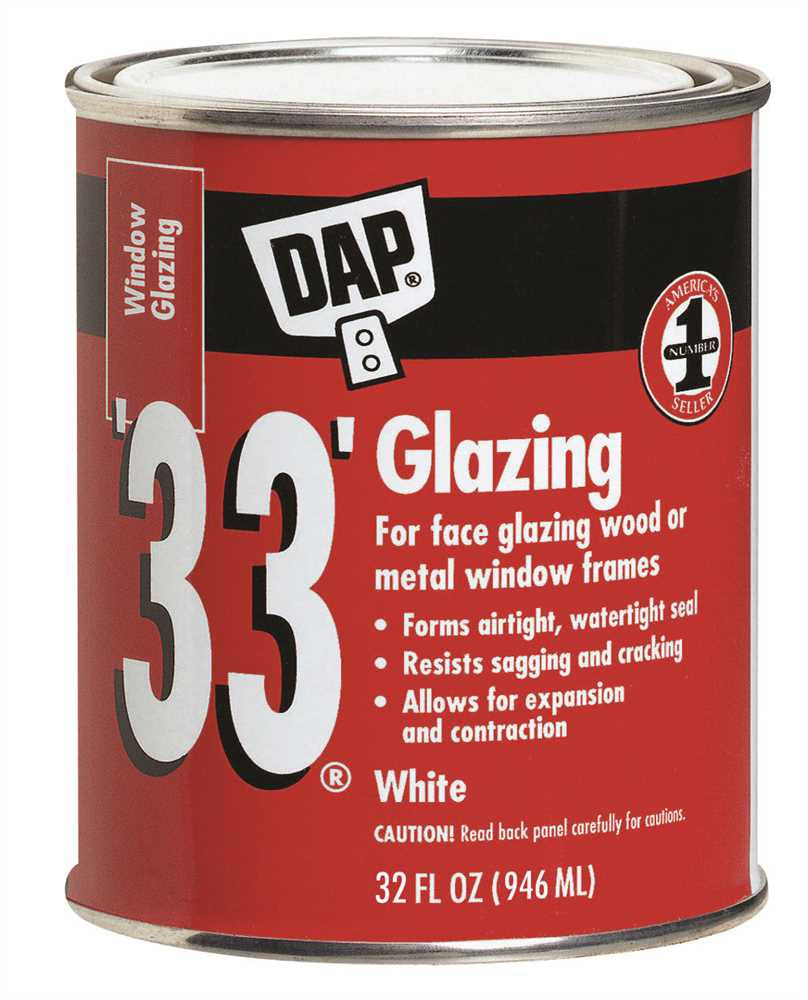 Dap&reg; Glazing 33 Quart