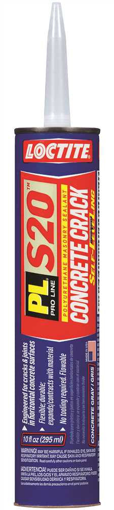 Pl Concrete And Masonry Sealant 10 Oz.