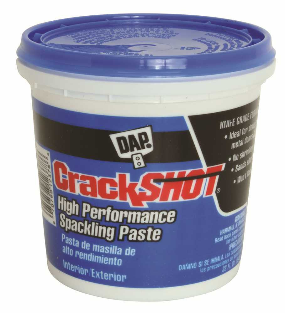 Dap&reg; Crackshot Spackling White Quart