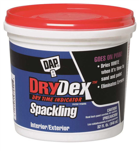 Dap&reg; Drydex Dry Time Indicator Spackling Quart