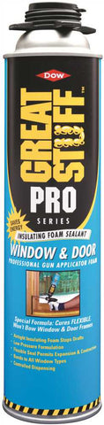 Great Stuff&trade; Pro Window And Door Expanding Spray Foam Sealant Adhesive