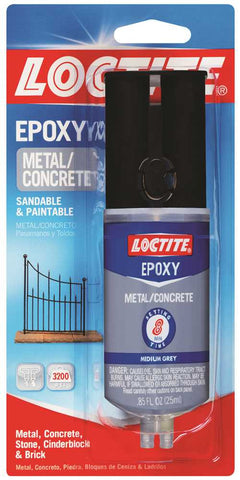 Loctite Metal And Concrete Epoxy, 0.85 Fl. Oz.