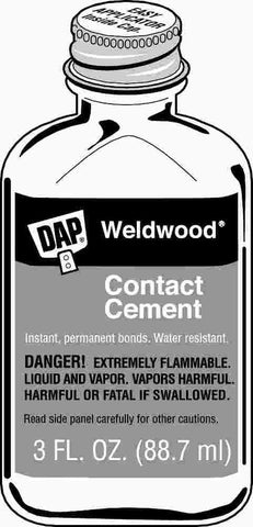 Dap&reg; Weldwood Original Contact Cement, 3 Oz.