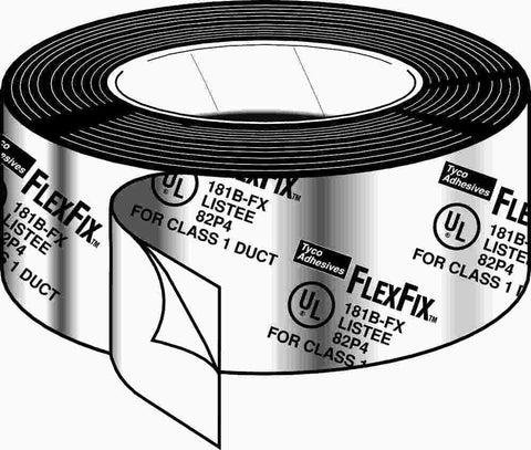 Ul181b Fx Acrylic Tape 2" X 120 Yd. Silver