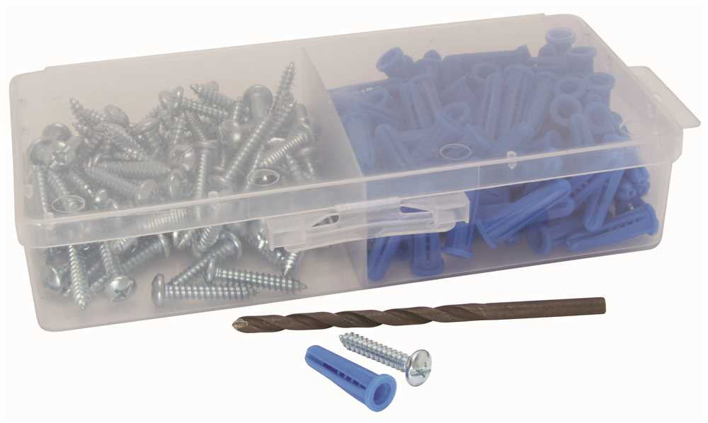 Hodell-natco Wall Anchors Kit With #10 Phillips-slotted Screws