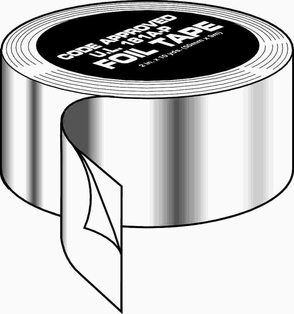 Aluminum Foil Tape 2-1-2 In. X 60 Yd.