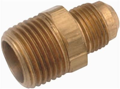 Proplus&reg; Brass Flare Connector, 1-4 In. X 1-8 In. Mip