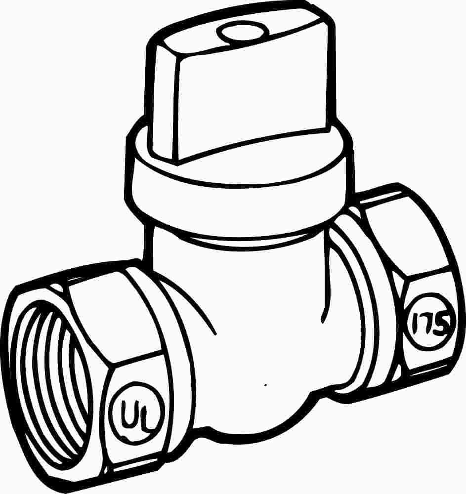 Gas Ball Valve Tee Handle 1-2"