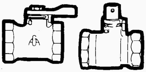 Premier Gas Appliance Ball Valve, Lever Handle, 1-2 In. Fip