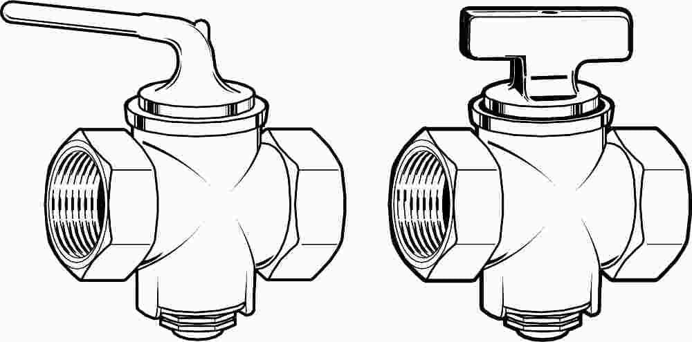 Gas Lever Handle 1-2"