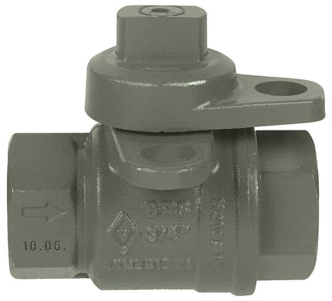 Valve Gas Meter Lockwing Valve 3-4 In. Fip