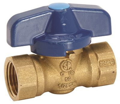 Safety Push Gas Valve 1-2" Fip