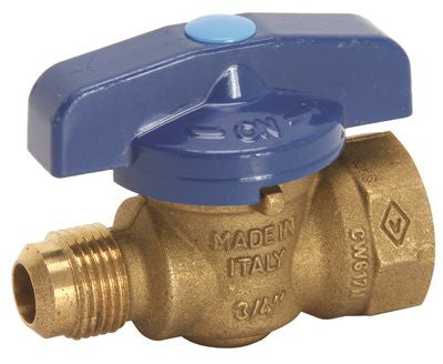 Safety Stop Gas Ball Valve 3-4" Fip X 1-2" Flare