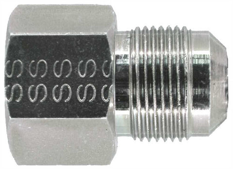 Stainless Steel Gas Connector Adapter, 1-2 In. Fnpt X 5-8 In. Male Flare