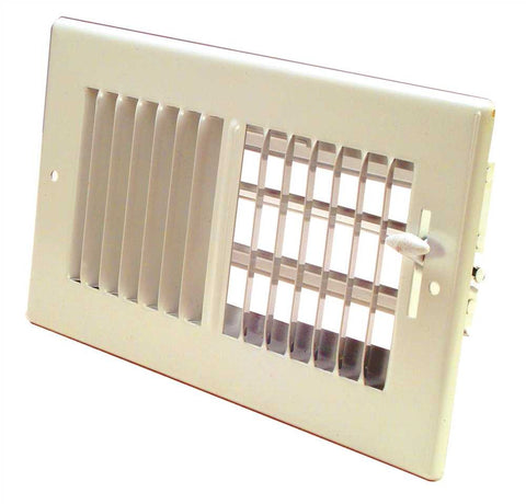 Multi Louvered Register 8" X 6"