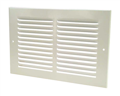 Side Return Air Grille 12 In. X 6 In. White