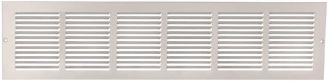 Side Return Air Grille 30" X 6" White