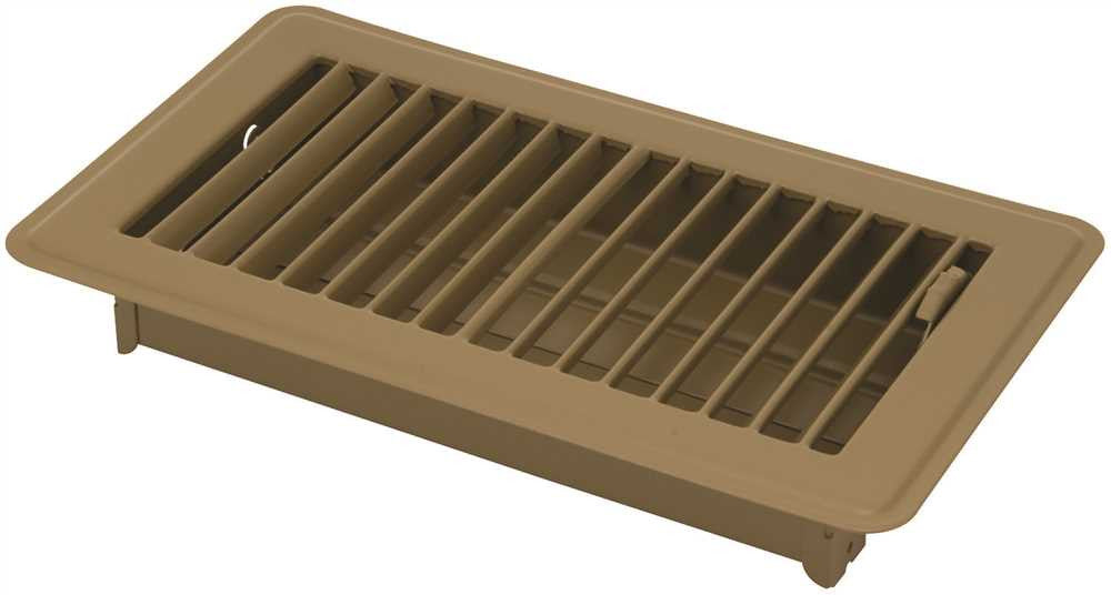 Floor Diffuser 12" X 2-1-4" Brown