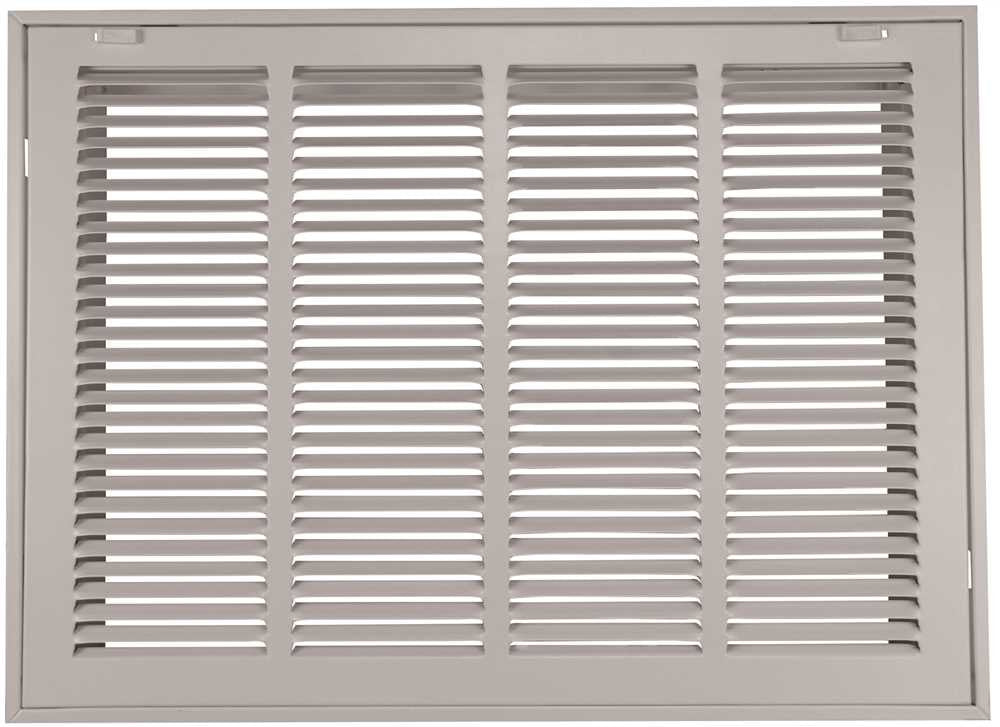 Side Return Air Grille 20" X 14" White