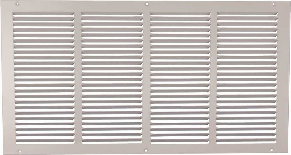 Sidewall Return Air Grille 20. In X 14. In White