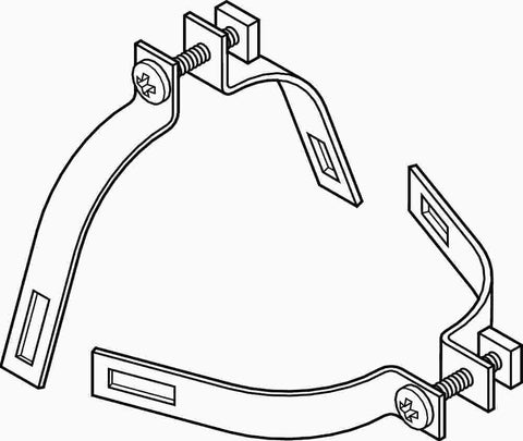 2-1-2 In. Drive Motor Clamps, 2-pkg.