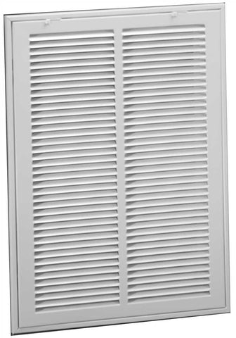 Side Return Filter Grille 25 In. X 20 In. White