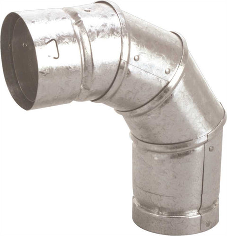 Gas Vent Type B, 3 In X 90 Deg Elbow