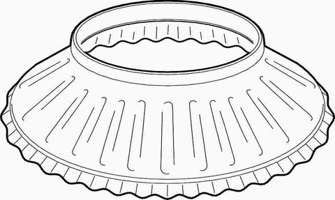 Gas Vent Type B, 3 In Storm Collar