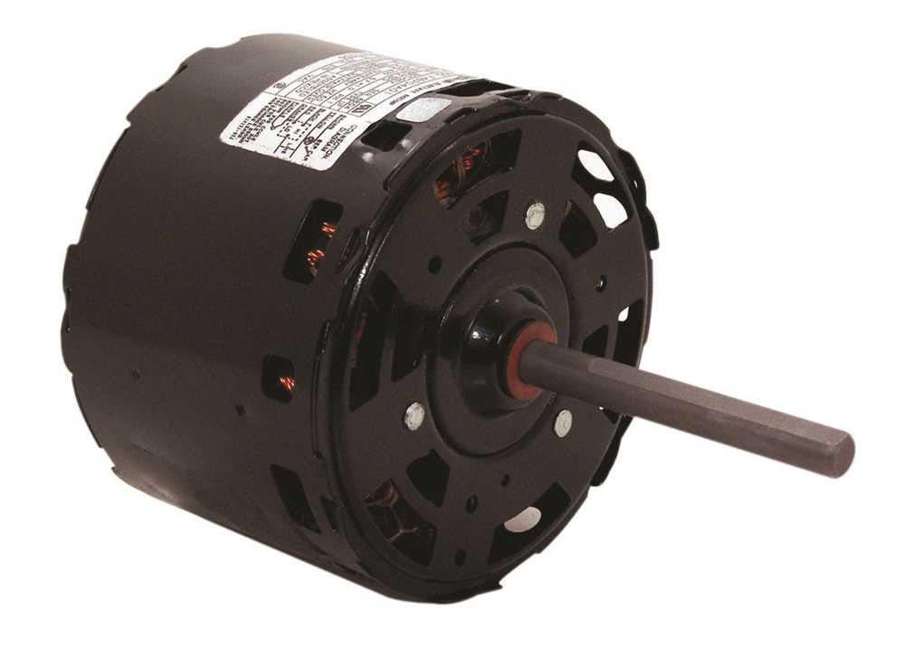 Century&reg; Single-shaft Carrier Condenser Fan Motor, 230 Volts, 2.1 Amps, 1-4 Hp, 1,075 Rpm