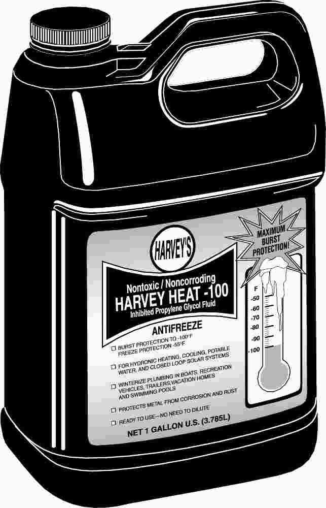 Harveys Hydronic Antifreeze, Gallon