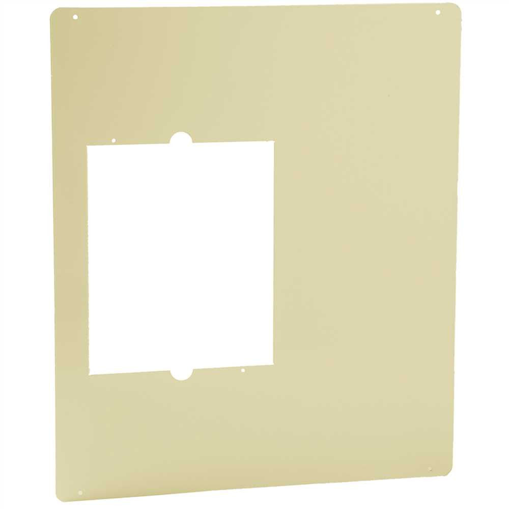 Com-pak Metal Adapter Plate, Almond