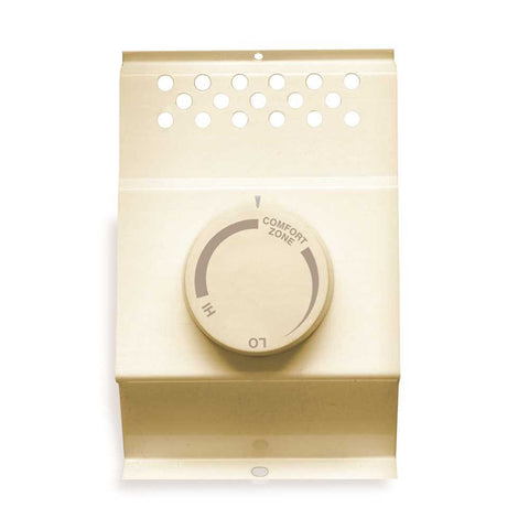 Cadet&reg; Single-pole Baseboard Thermostat, Almond