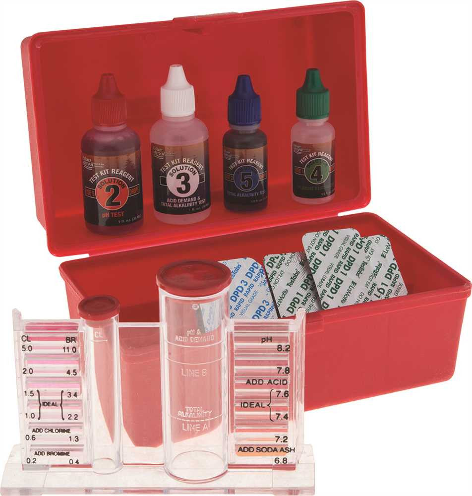 Dpd Test Kit 5 Way Chlorine And Bromine