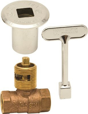 Quarter Turn Log Lighter For Lp (propane) And Natural Gas Globe Valve, 1-2 In. Fip