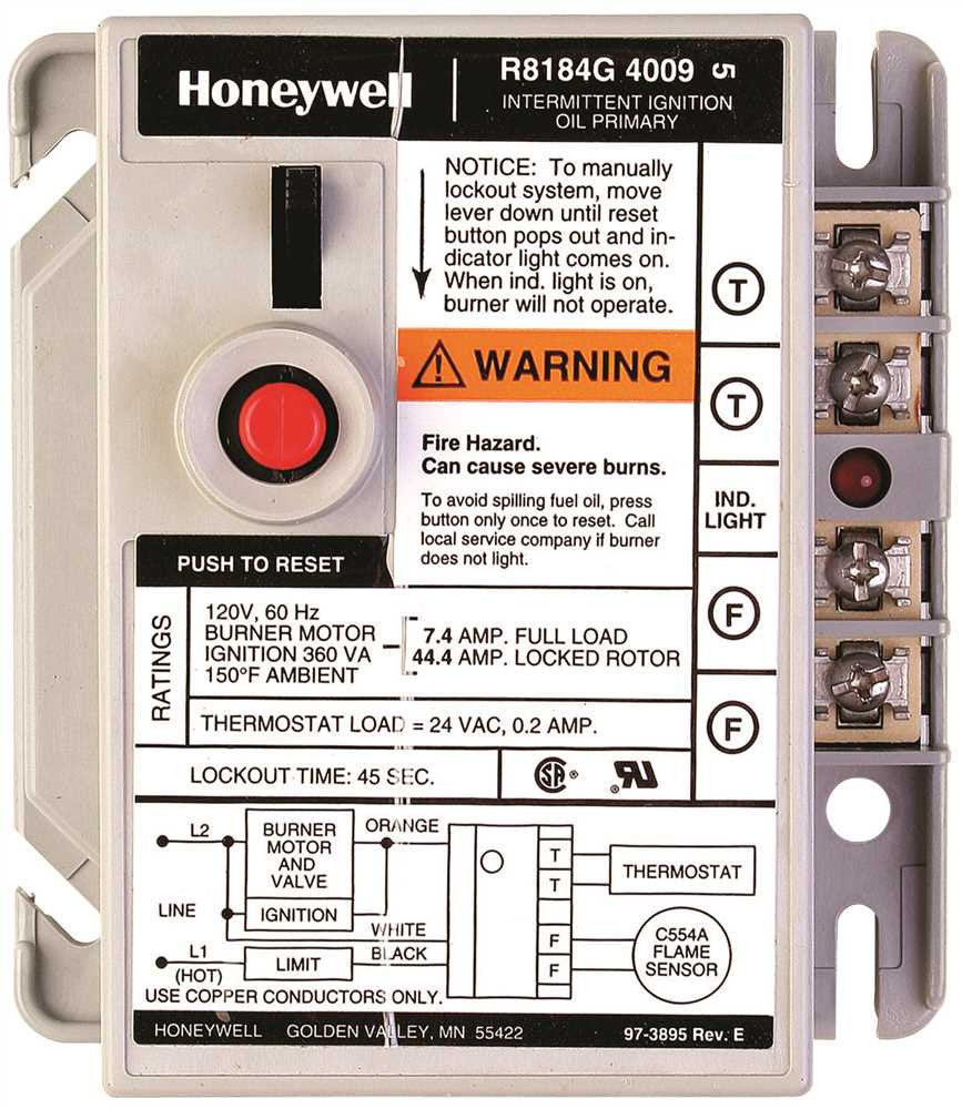 Protectorelay Oil Burner Control 30 Second Lockout