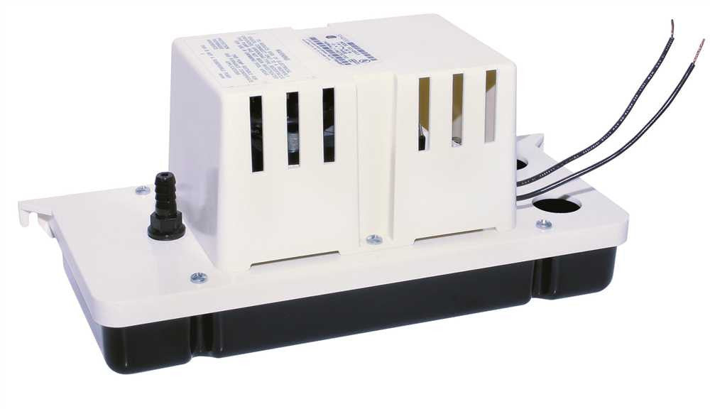 Franklin Electric Automatic Condensate Removal Pump With 6-foot Cord, 12x5x5 In., 80 Gph, 115 Volts