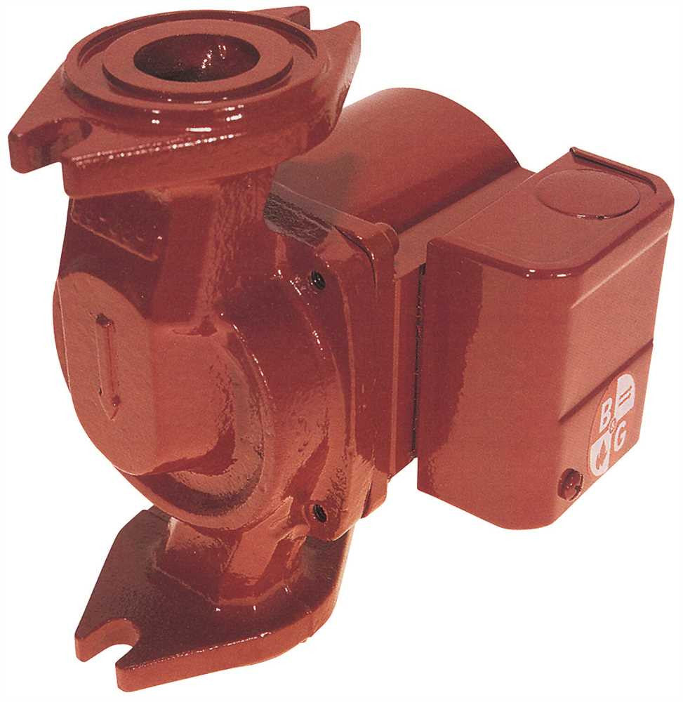 Bell & Gossett Nrf-22 Cast Iron Wet Rotor Circulator Pump