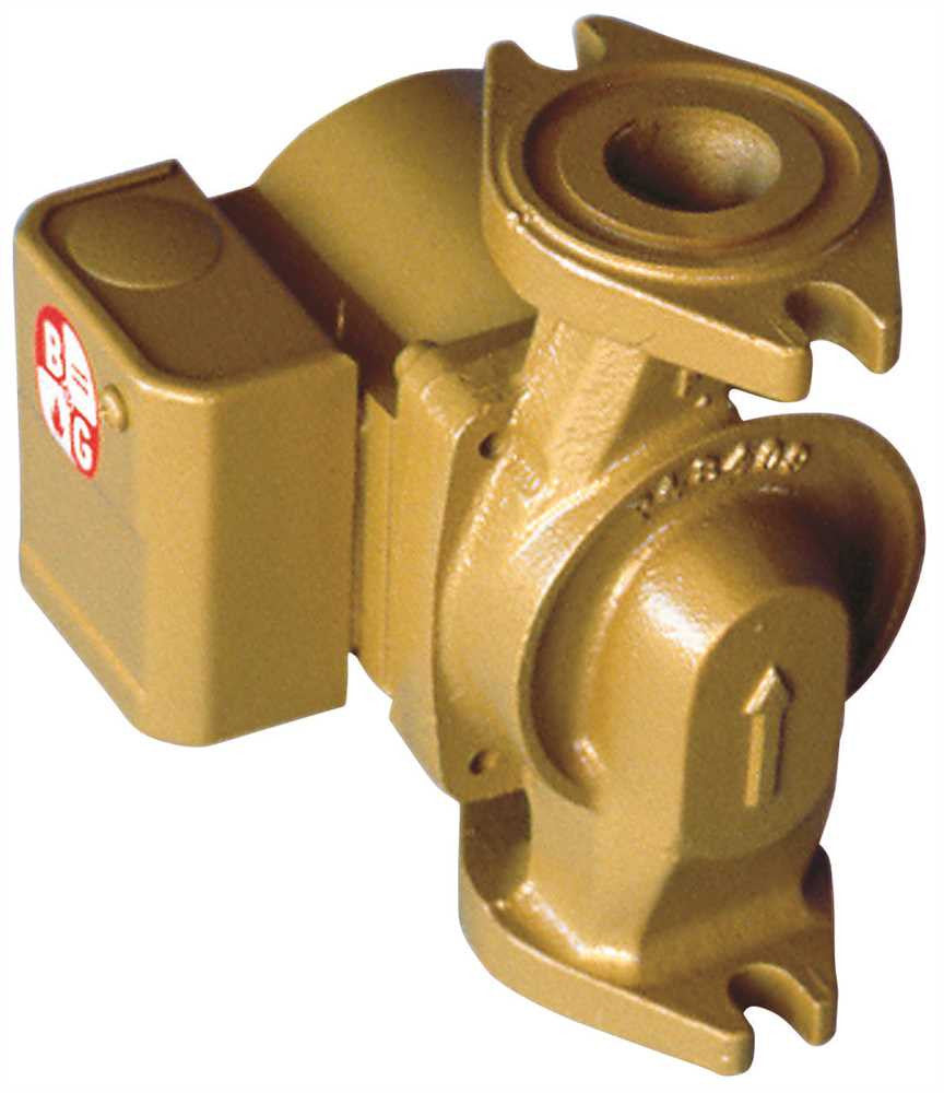 Bell & Gossett Nbf-12f-lw Bronze Wet Rotor Circulator Pump