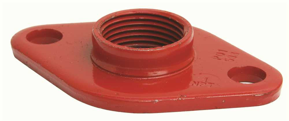 Bell & Gossett 1" Iron Pump Flange