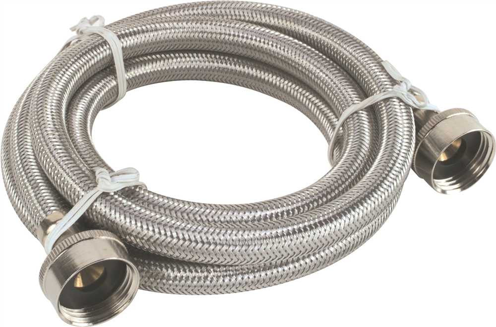 Washing Machine Hose 72" Stainless Steel