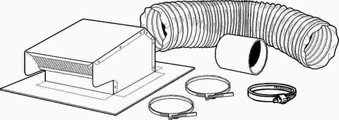 Aluminum Vent Kit Thru The Roof