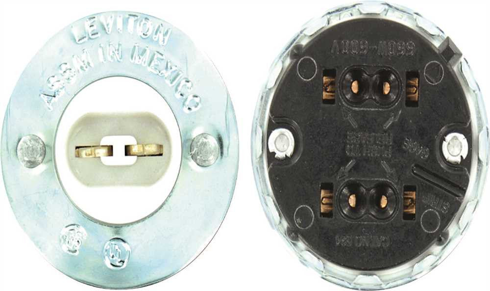 Lampholder For High Output Lamps, Snap-in With Quickwire