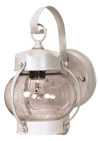 Outdoor Onion Wall Lantern-1 Light-white