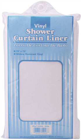 Proplus&reg; Shower Curtain Liner, 70 In. X 72 In., White