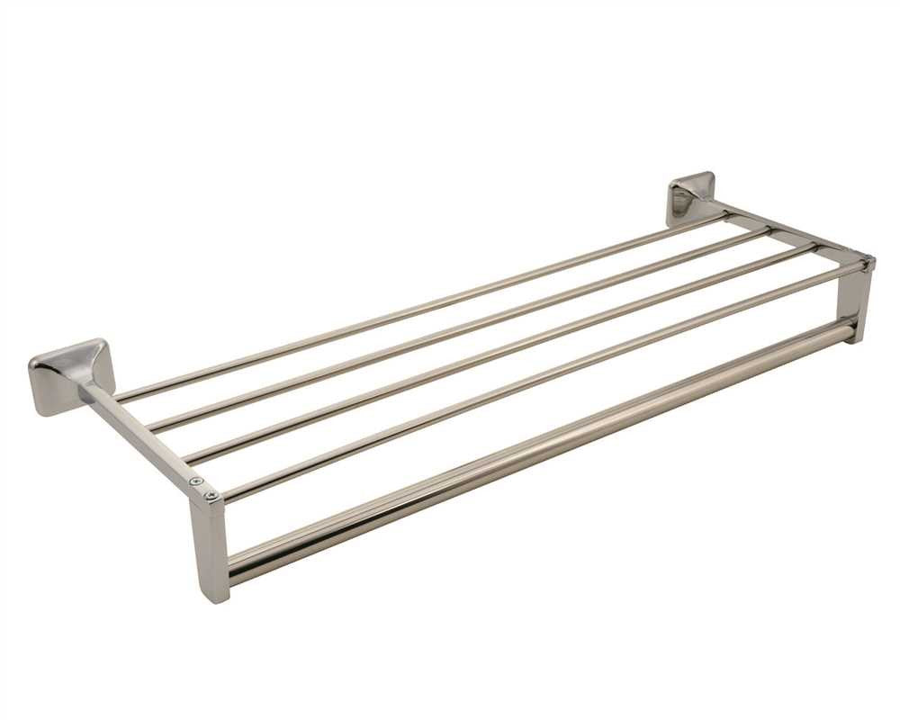 Towel Shelf With Bar 24 In.