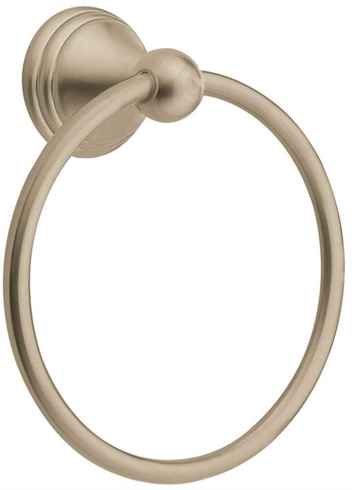 Moen Preston Towel Ring, Brushed Nickel