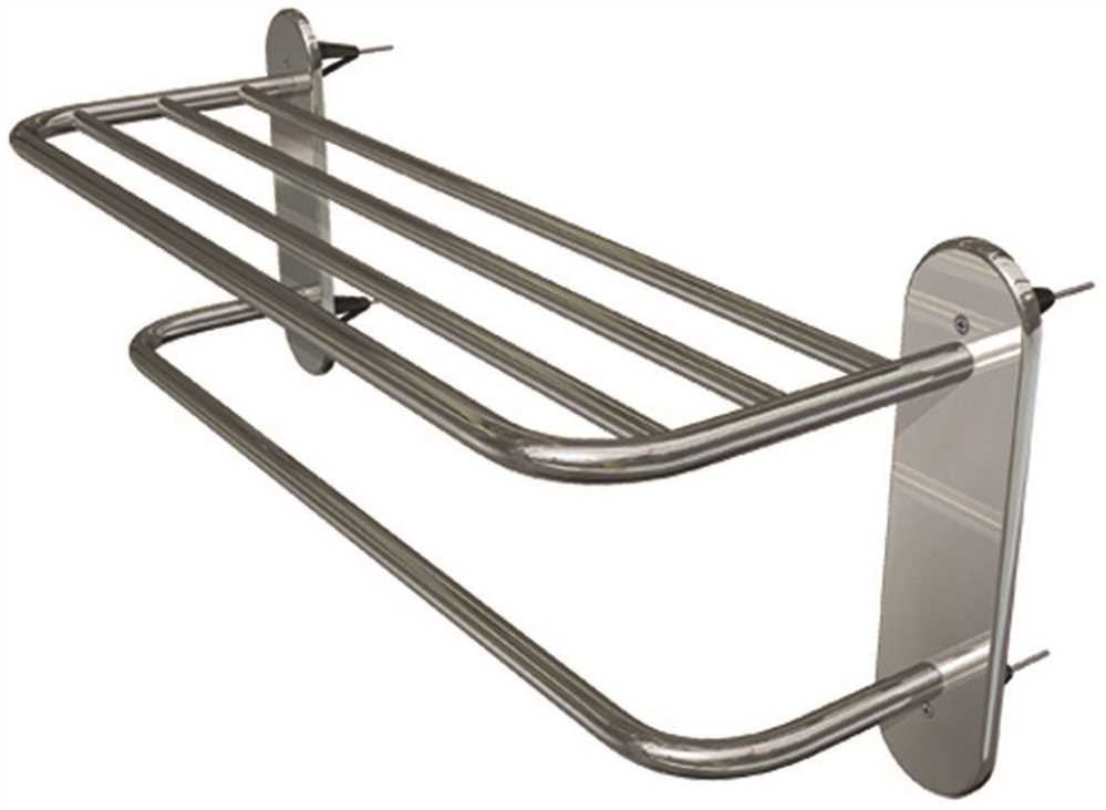 Wingits Master Towel Rack, 24 In. Wide, Satin Stainless Steel