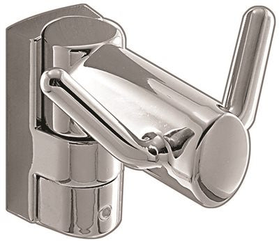 Wingits Oval Double Robe Hook, Bright Stainless Steel